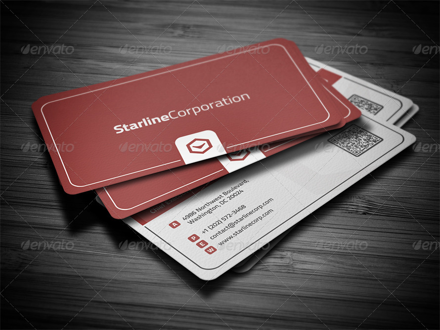 Corporate Business Card printing design