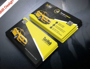 Taxi Business Card template