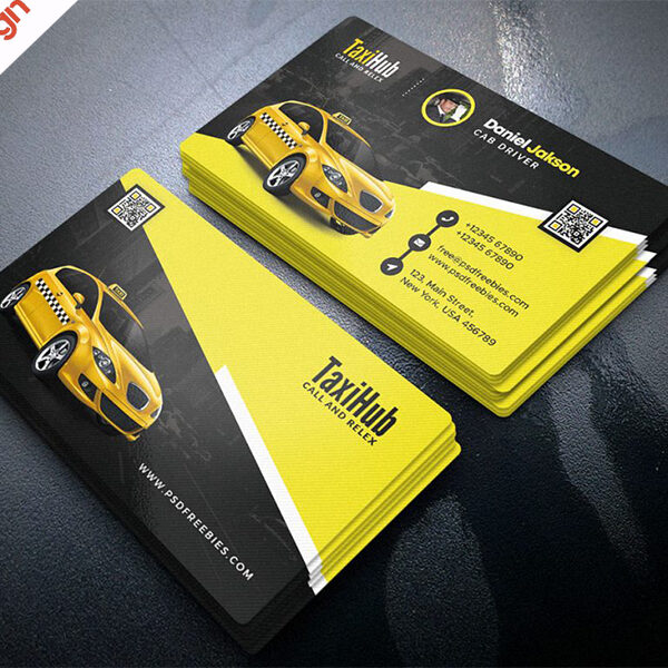 Taxi Business Card template